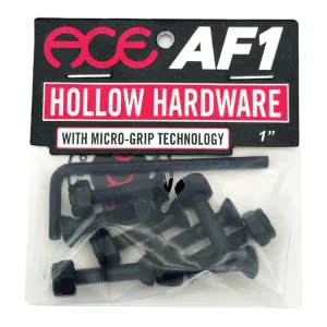 Ace Hollow Bolts w/ Grippers Allen 1”