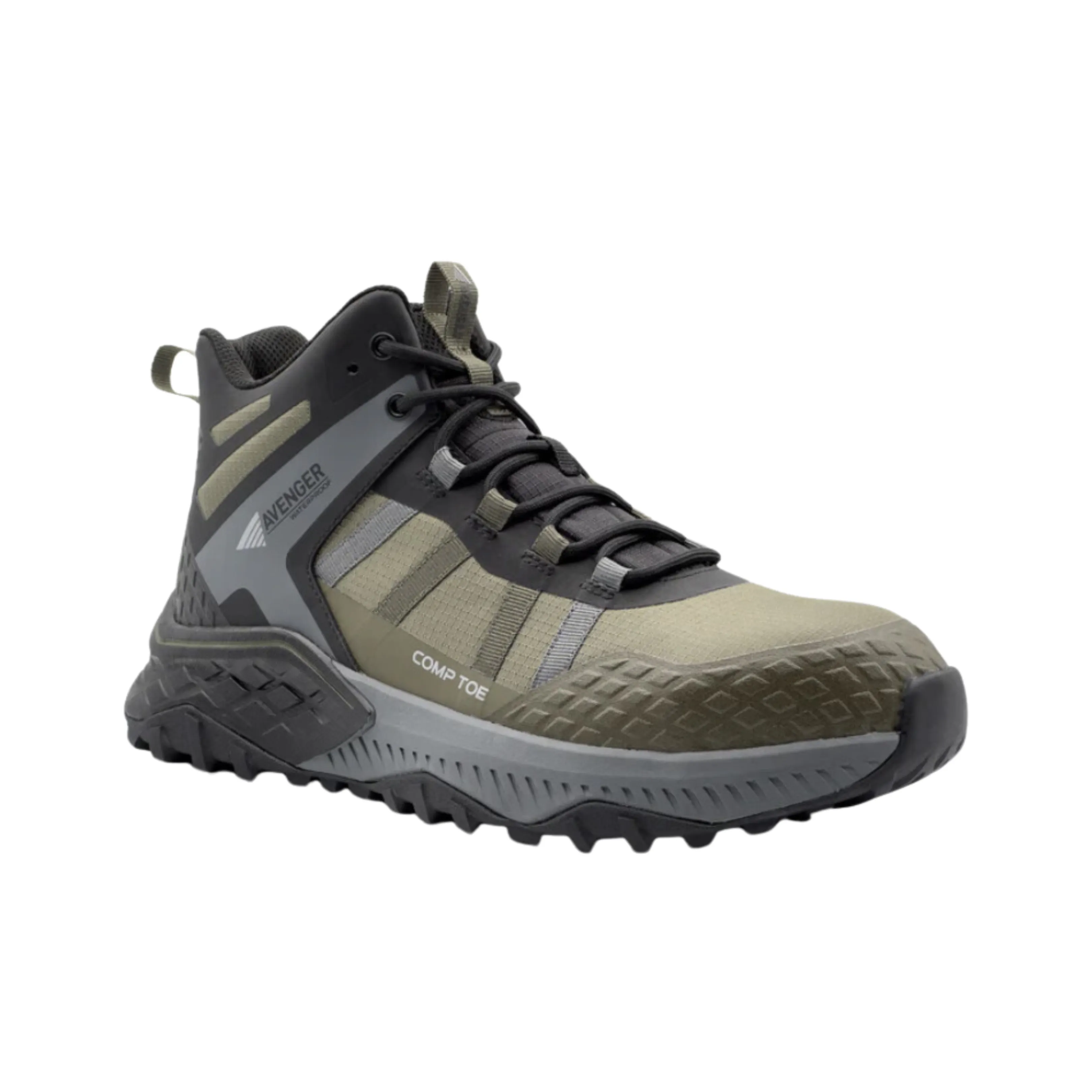 Aero Trail Mid Composite Toe - Olive (D)