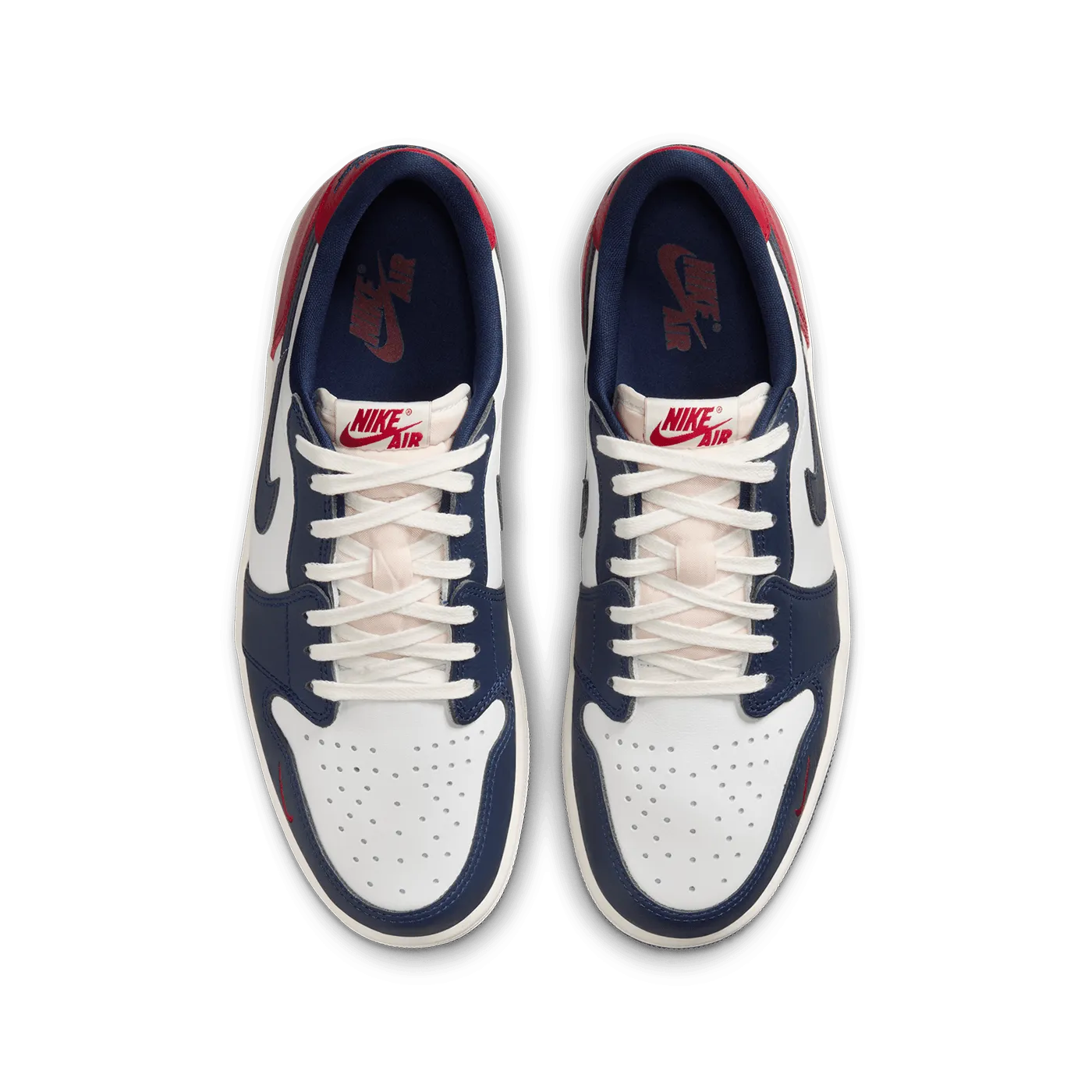 Air Jordan 1 Low OG 'Gym Red & Midnight Navy'
