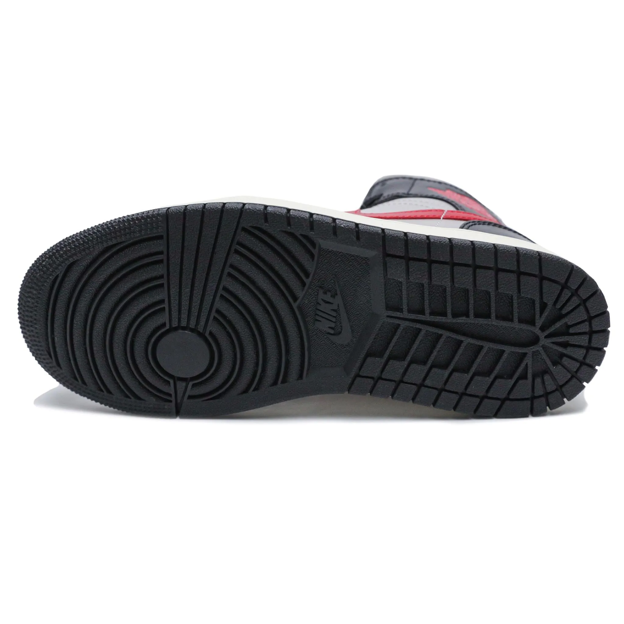 Air Jordan 1 Mid 'Black/Gym Red/College Grey'