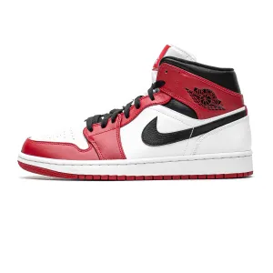 Air Jordan 1 Mid 'Chicago White Heel'