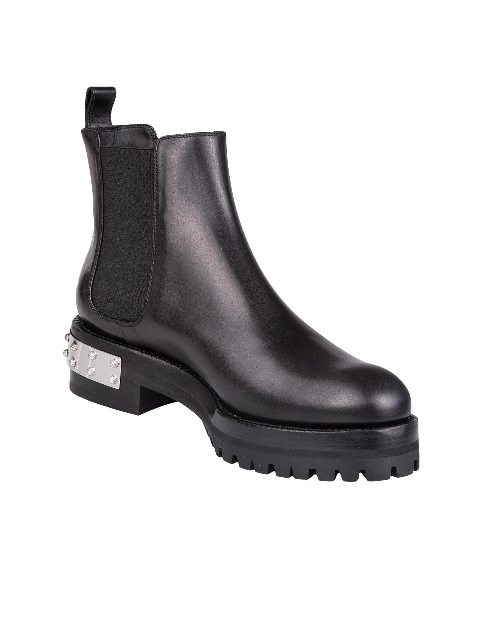 Alexander McQueen Mod Studded Ankle Boots