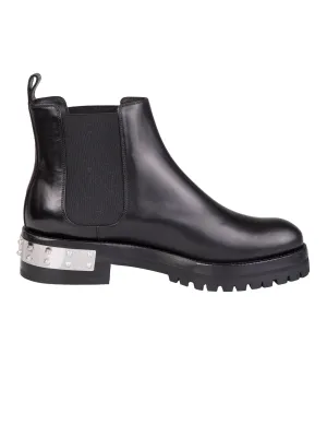 Alexander McQueen Mod Studded Ankle Boots