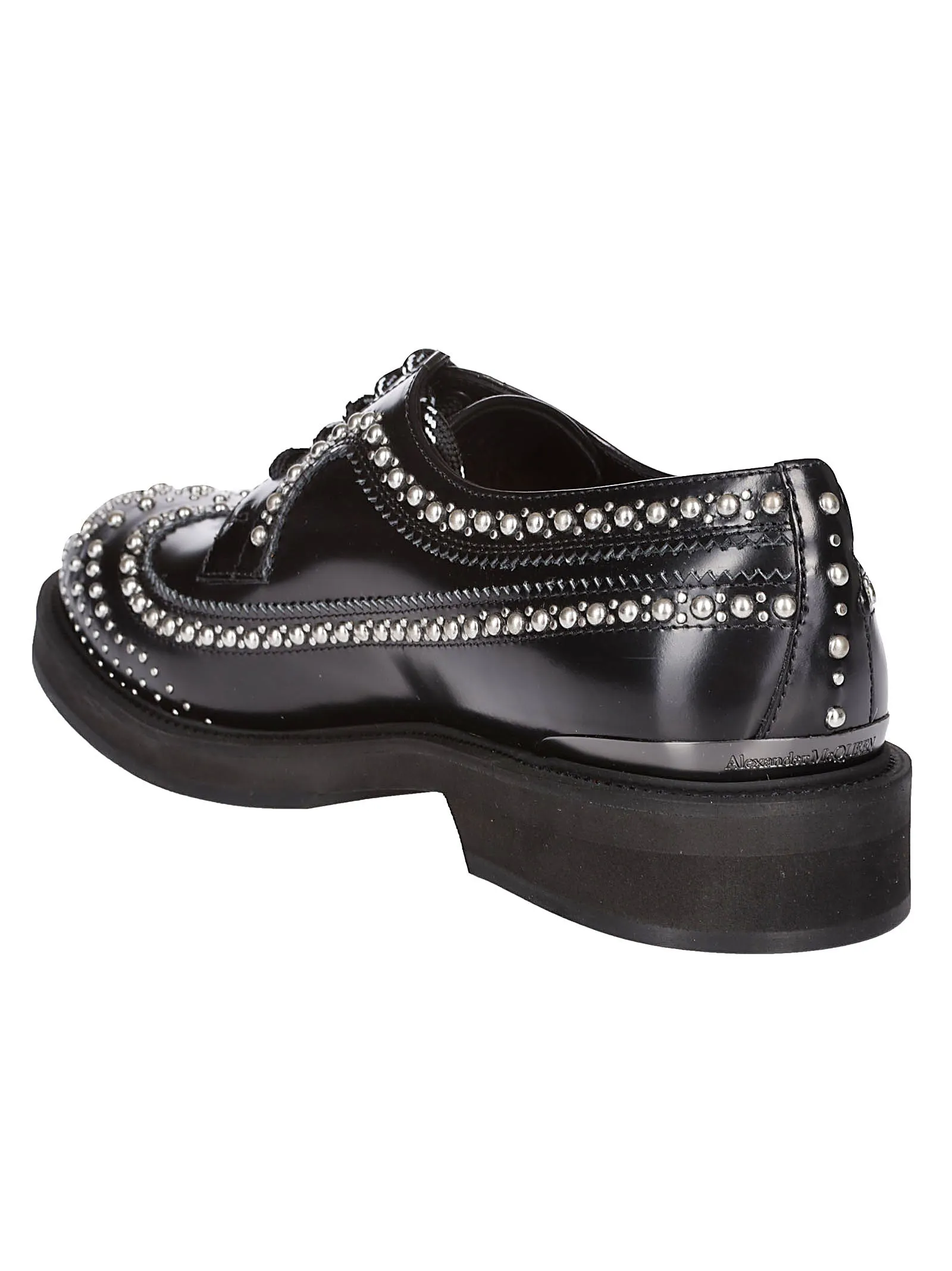 Alexander McQueen Studded Brogue Shoes