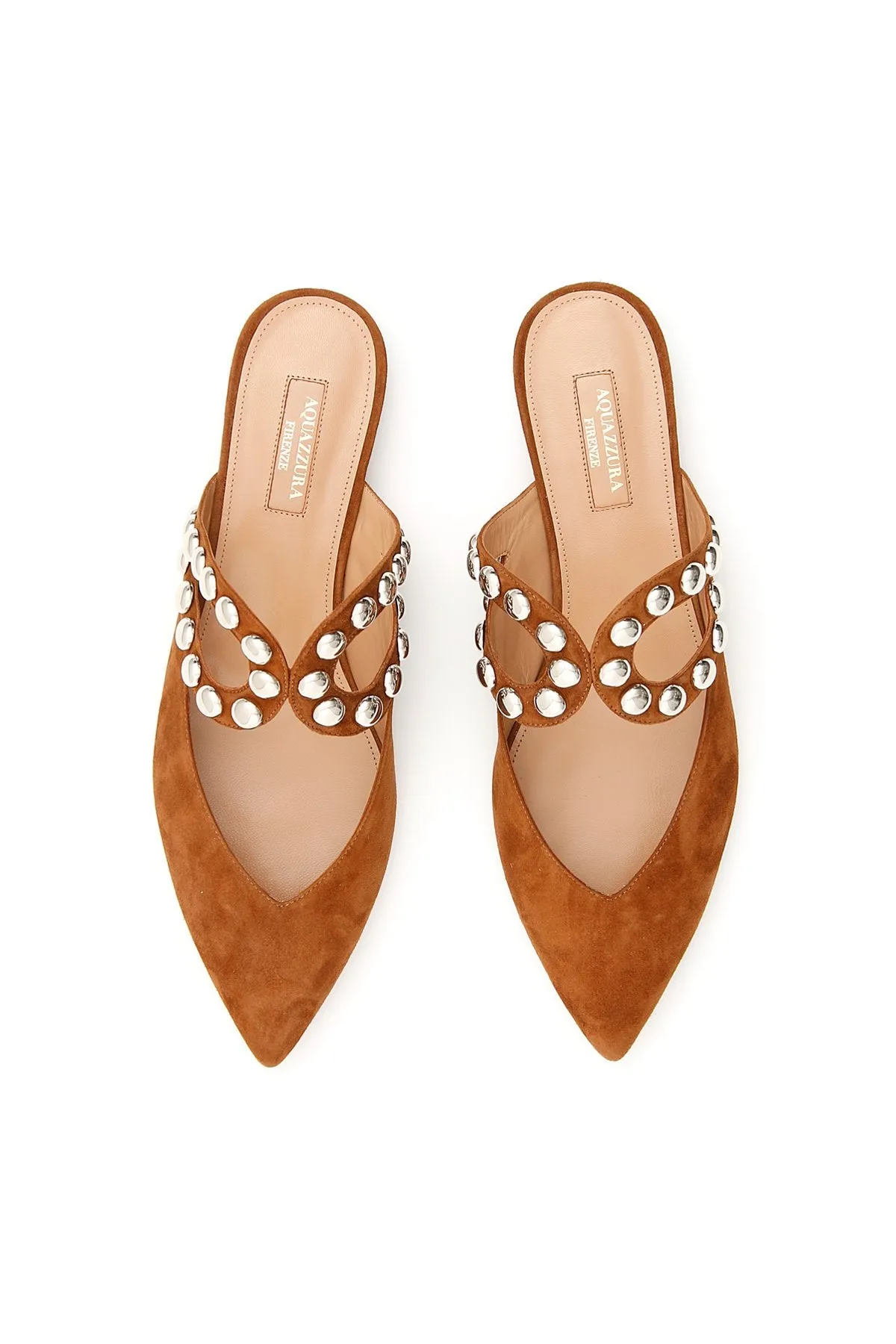 Aquazzura DJ Studded Mules