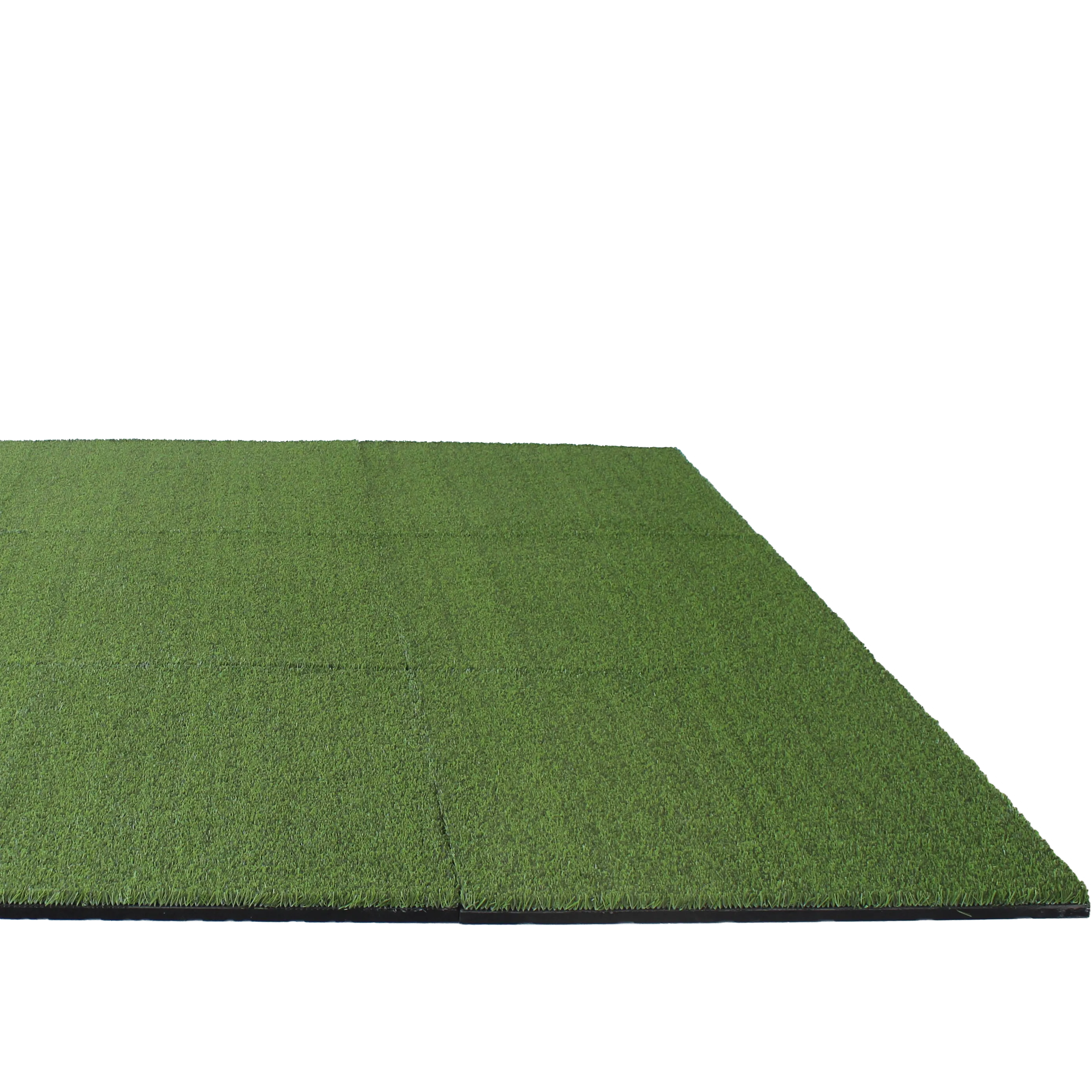 Artificial Grass topped rubber garden floor tiles 2nd edition (Active) 15mm sbr  25mm artificial turf