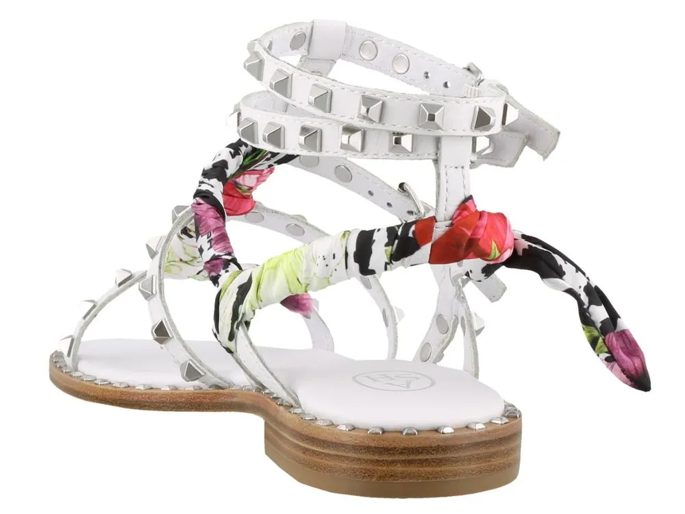 Ash Pax Studded Wrap Detail Sandals