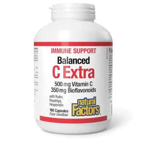 Balanced C Extra with Rutin, Rosehips, Hesperidin 500 mg/350 mg