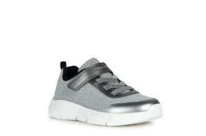 Big Girl Geox Aril in Silver/Black