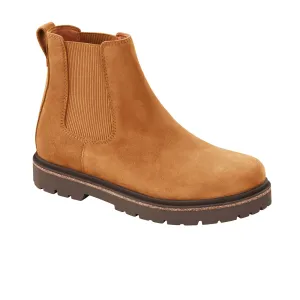 Birkenstock Highwood Deep Blue Chelsea Boot (Women) - Mink Suede
