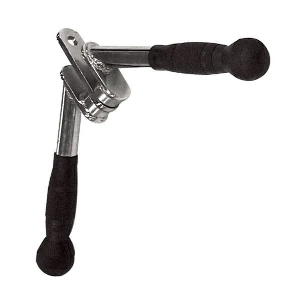 Body Solid Balanced V Bar with Rubber Grip