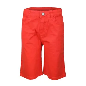 BOYS RED TWILL SHORTS