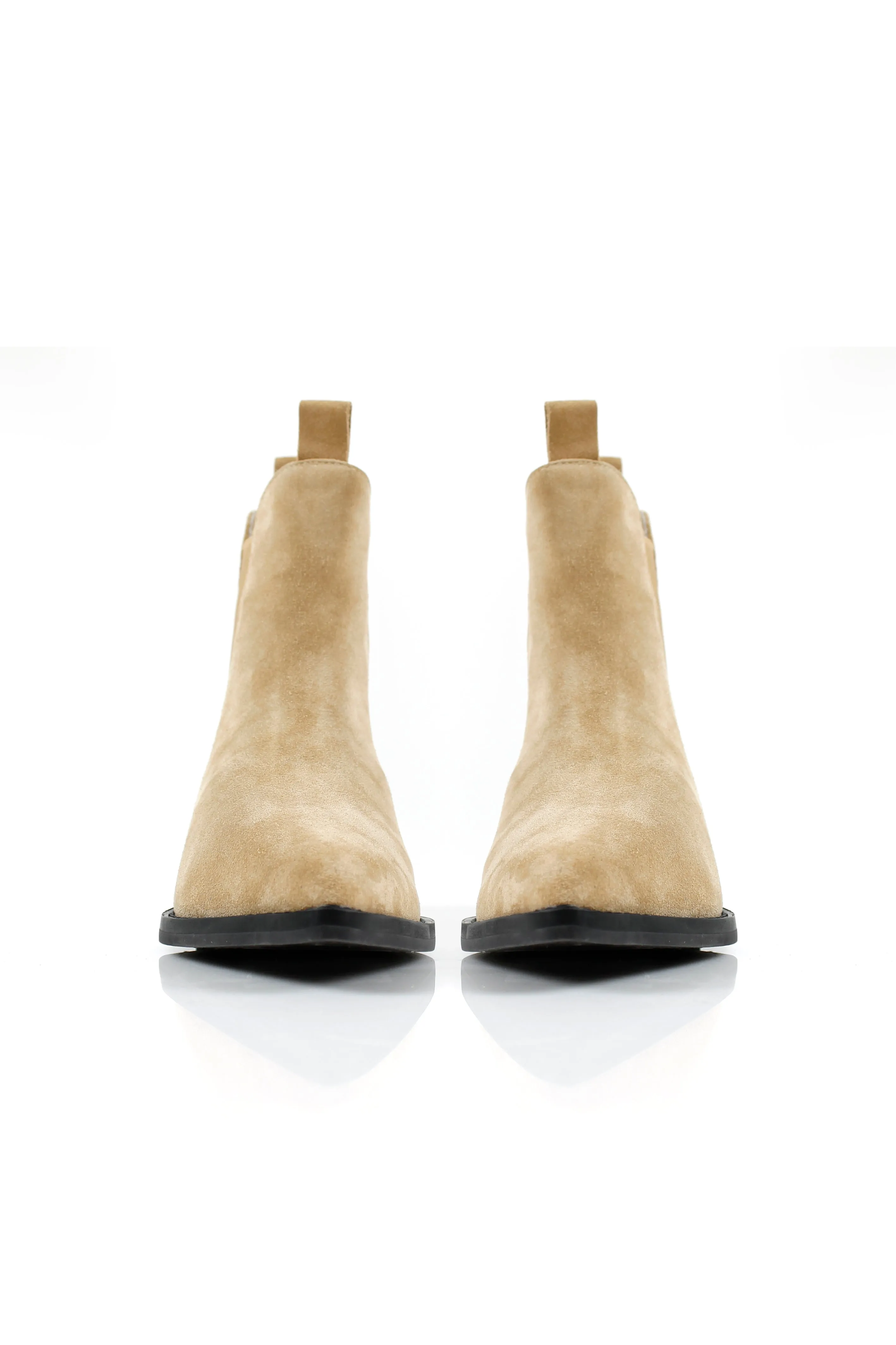 Chelsea Boot | Camel Suede