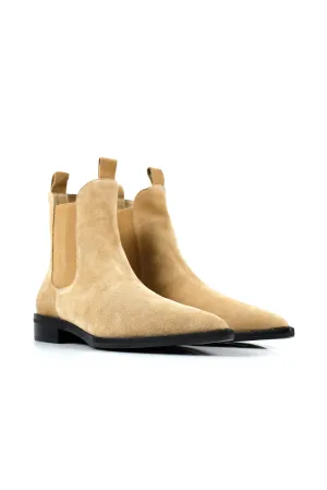 Chelsea Boot | Camel Suede