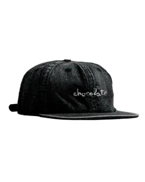 Chocolate Embroidered Chunk Strapback Hat