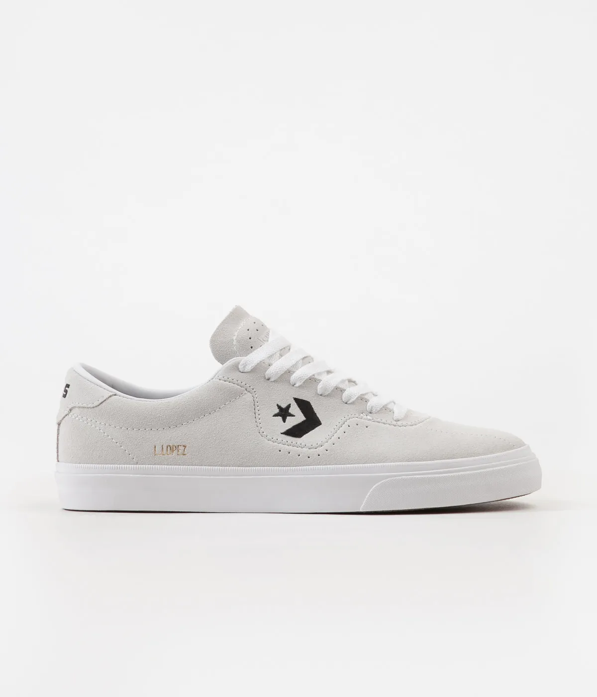 Converse Louie Lopez Pro Ox Shoes - White / White / Black