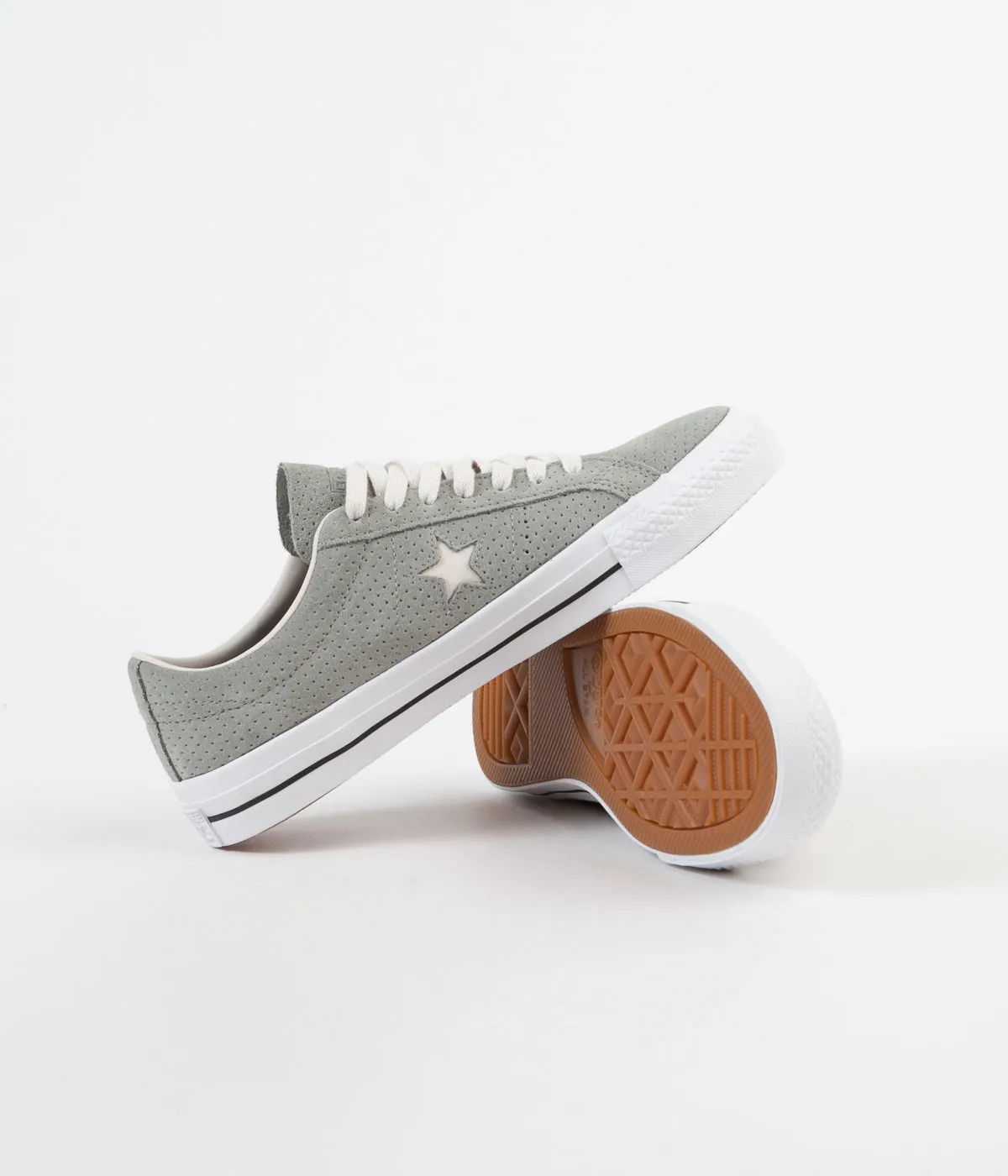 Converse One Star Pro Ox Shoes - Dark Stucco / Driftwood
