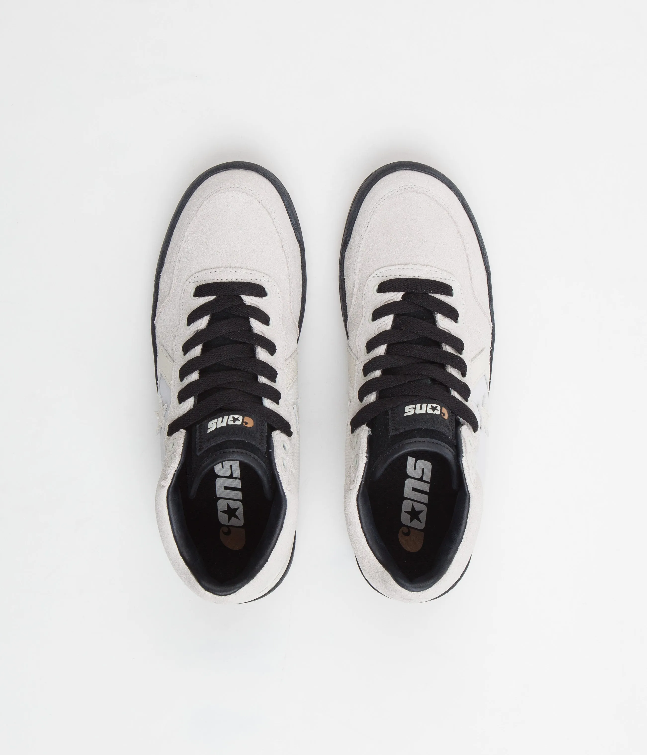 Converse x Carhartt Fast Break Mid Shoes - White / Black / Gum Honey