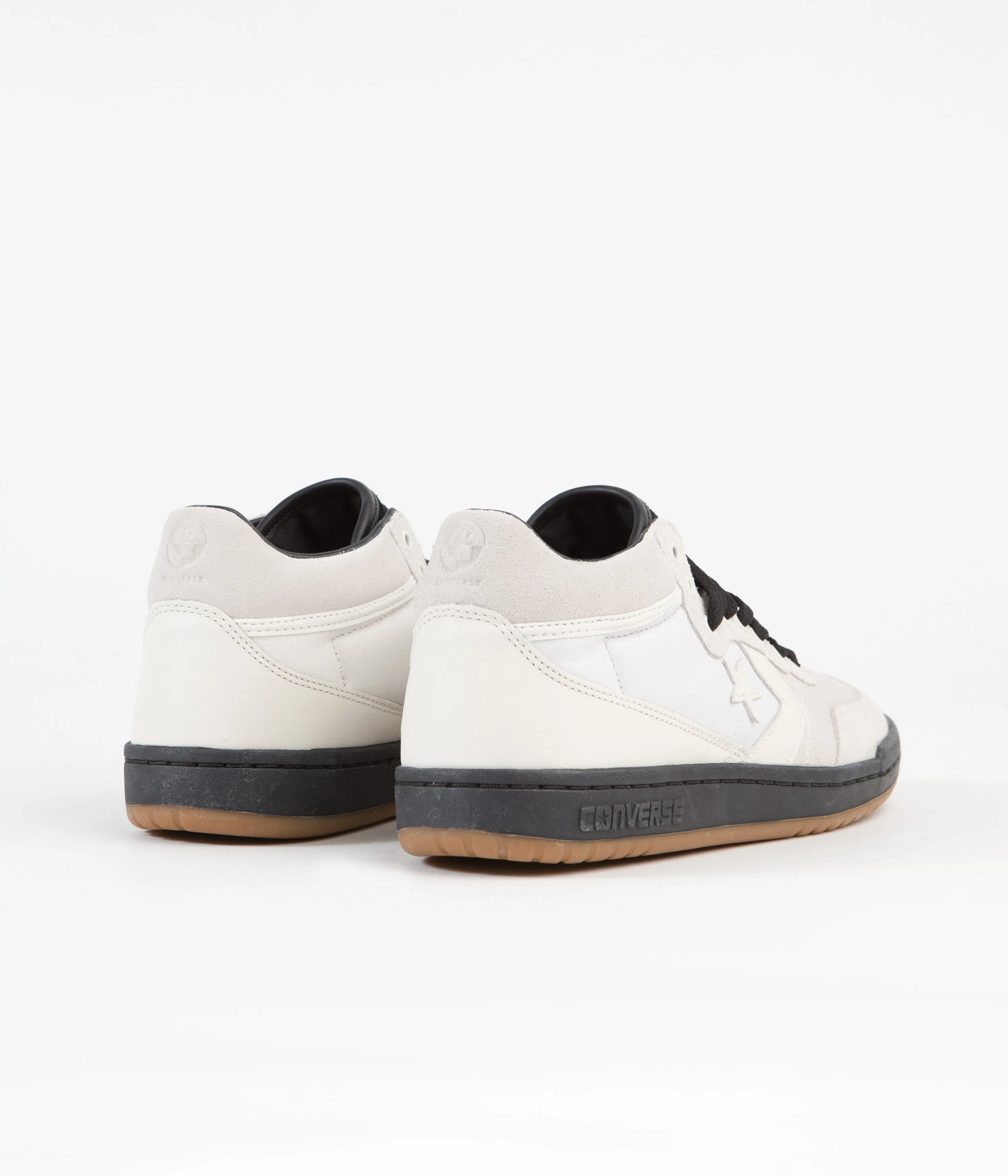 Converse x Carhartt Fast Break Mid Shoes - White / Black / Gum Honey