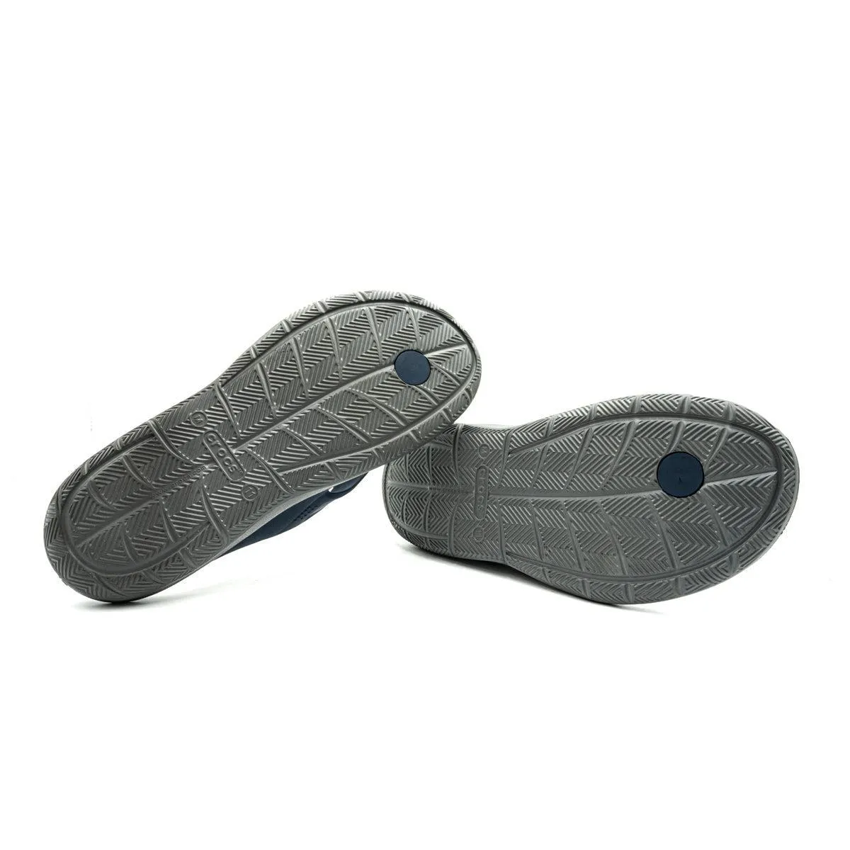 Crocs Swiftwater Wave Flip Flops Casual Sandals Rubber Blue Colour For Men