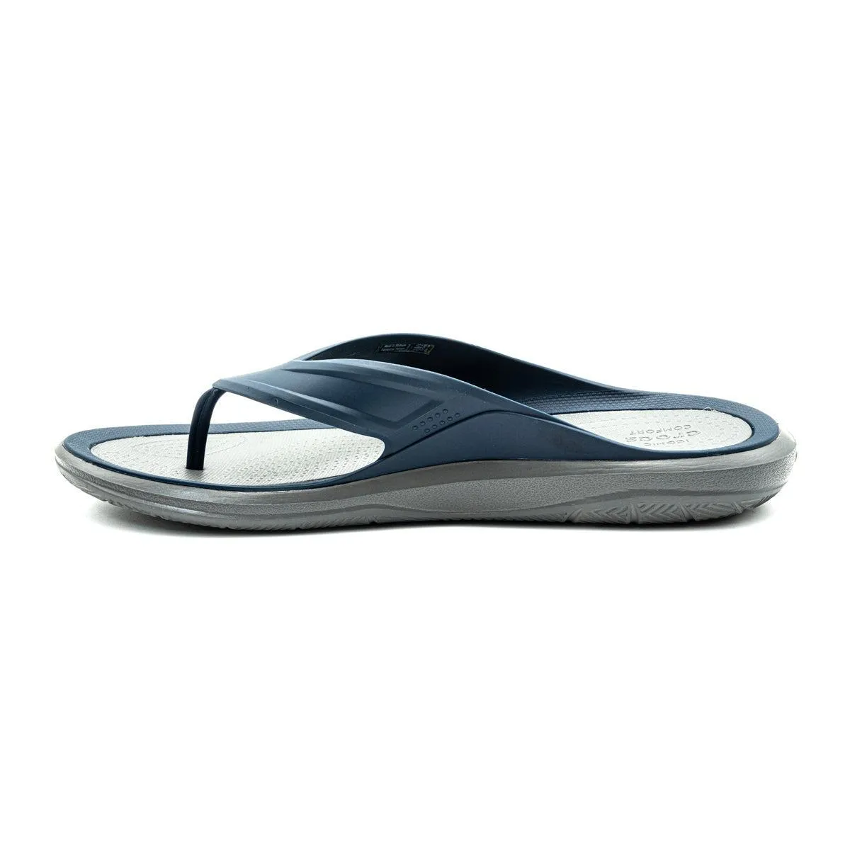 Crocs Swiftwater Wave Flip Flops Casual Sandals Rubber Blue Colour For Men