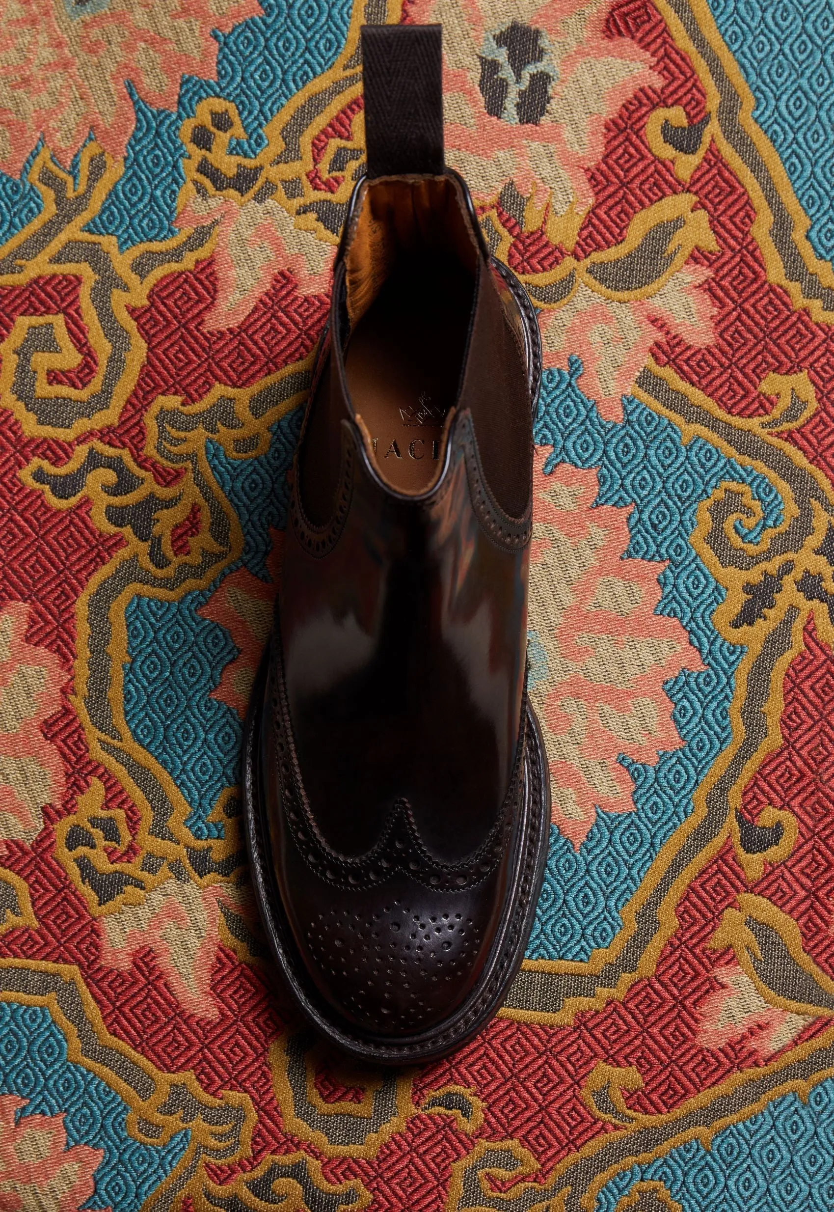 Dark chocolate Miranda Chelsea boots