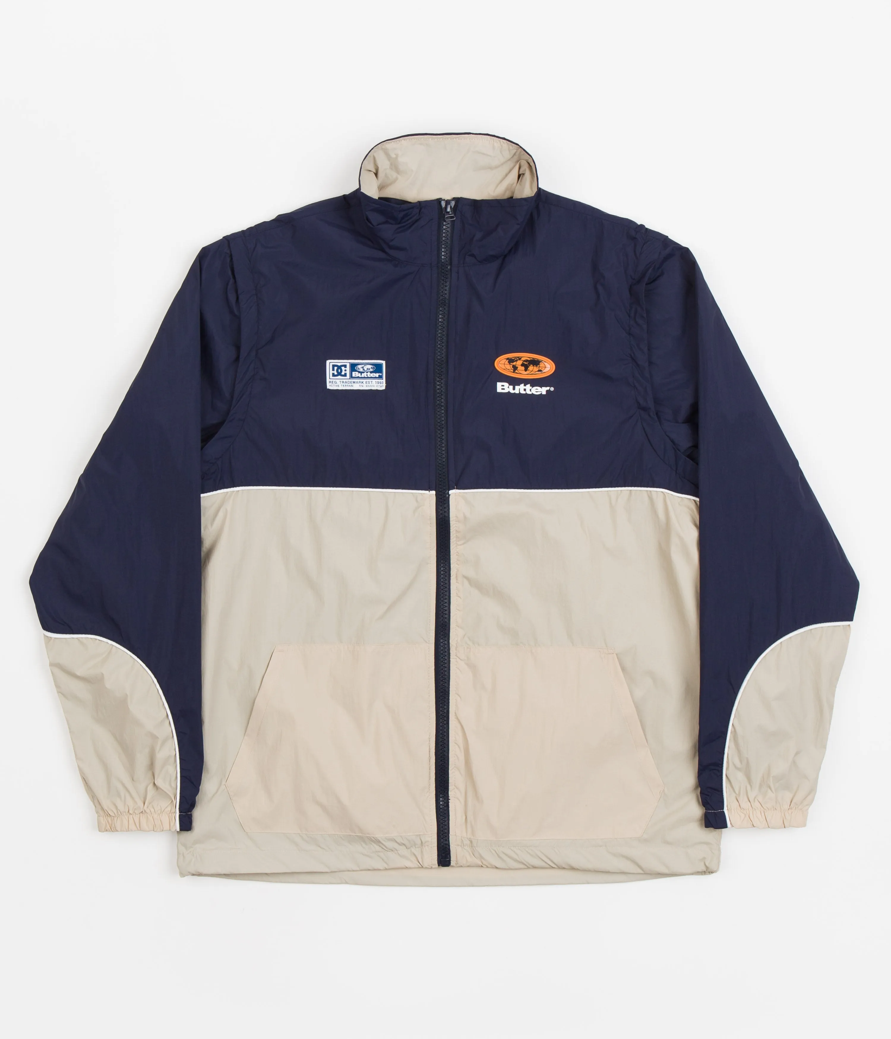 DC x Butter Goods Windbreaker Jacket - Island Fossil