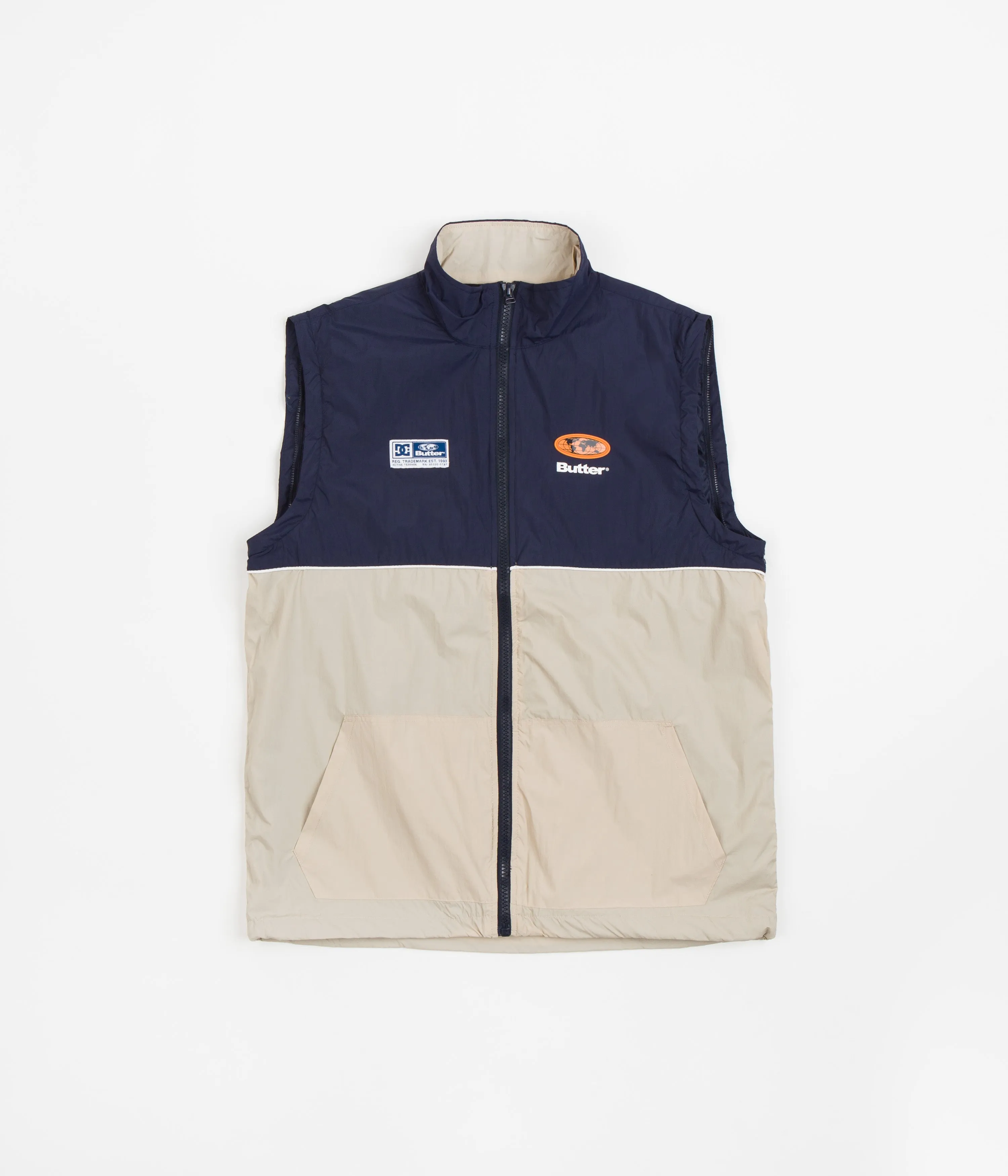 DC x Butter Goods Windbreaker Jacket - Island Fossil