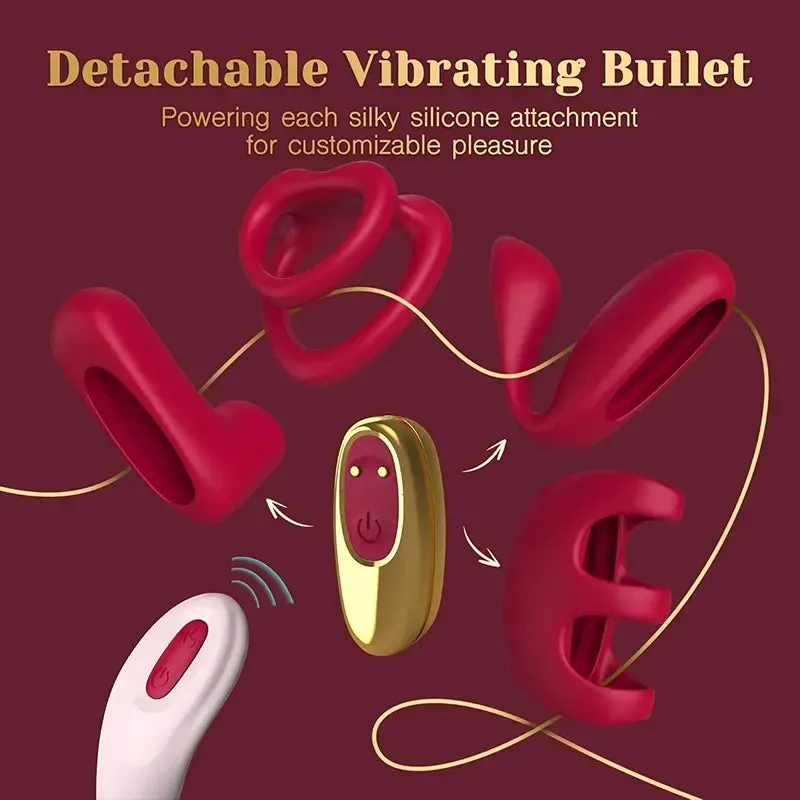 Desire Wave Versatile Couples Vibrator Kit