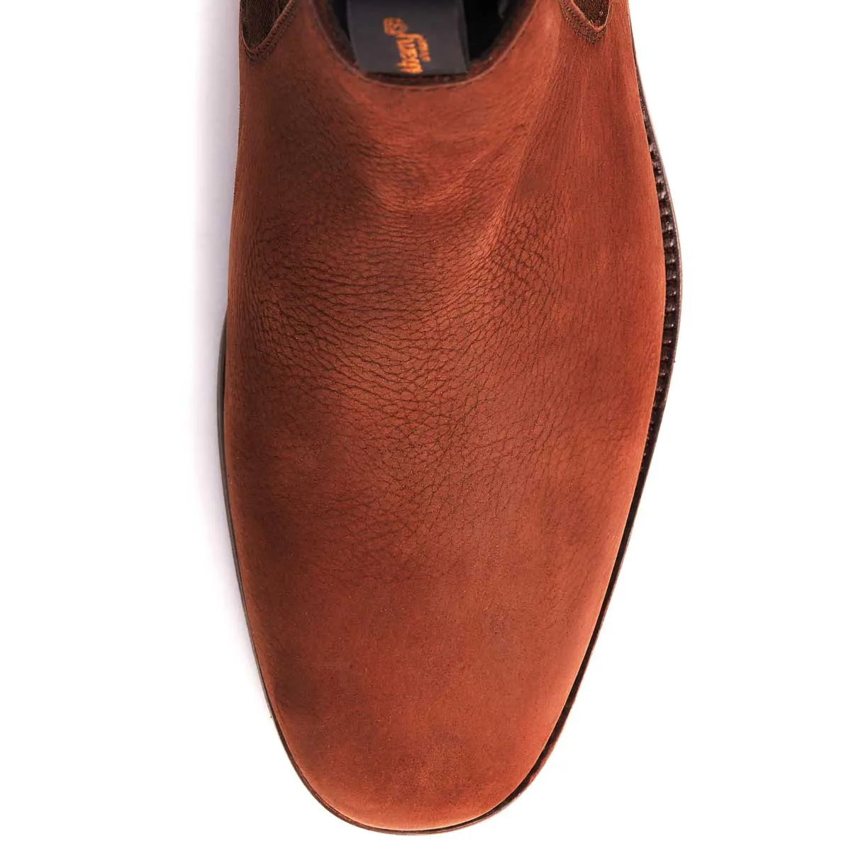 DUBARRY Kerry Chelsea Boots - Mens Gore-Tex Leather - Walnut