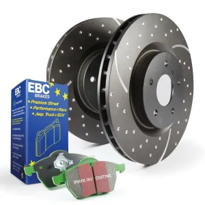 EBC Brakes S10KF1226 S10 Kits Greenstuff 2000 and GD Rotors