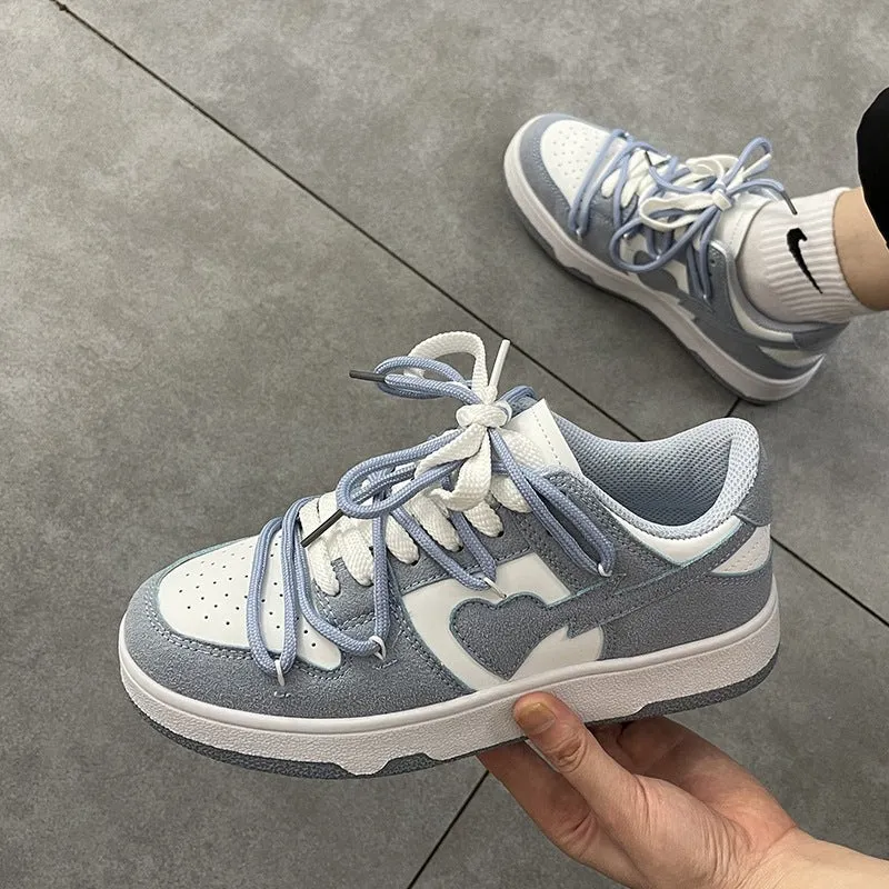 FashionKova - Retro Casual Love Sneakers