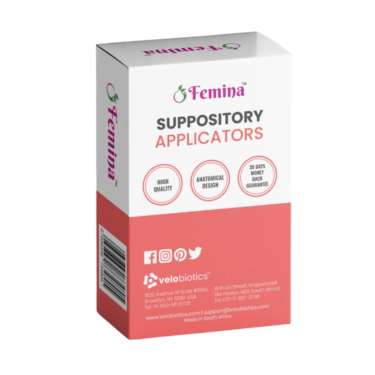 Femina Vaginal Suppository Applicators