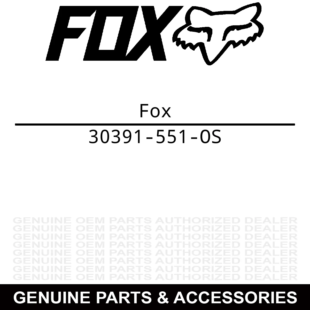 Fox Racing 30391-551-OS Motion Boot Left Cuff Maui Blue - 7-8