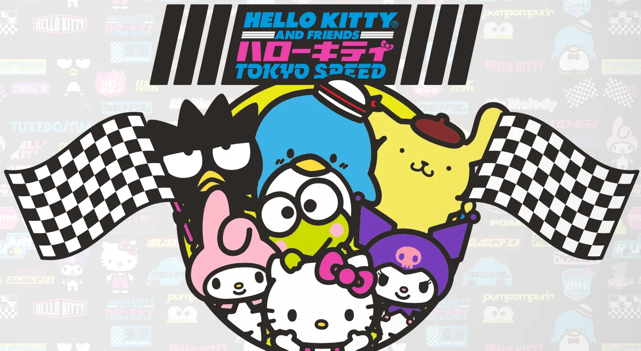 Girl Deck Hello Kitty Sanrio Tokyo Speed Griffin Gass 8.5"