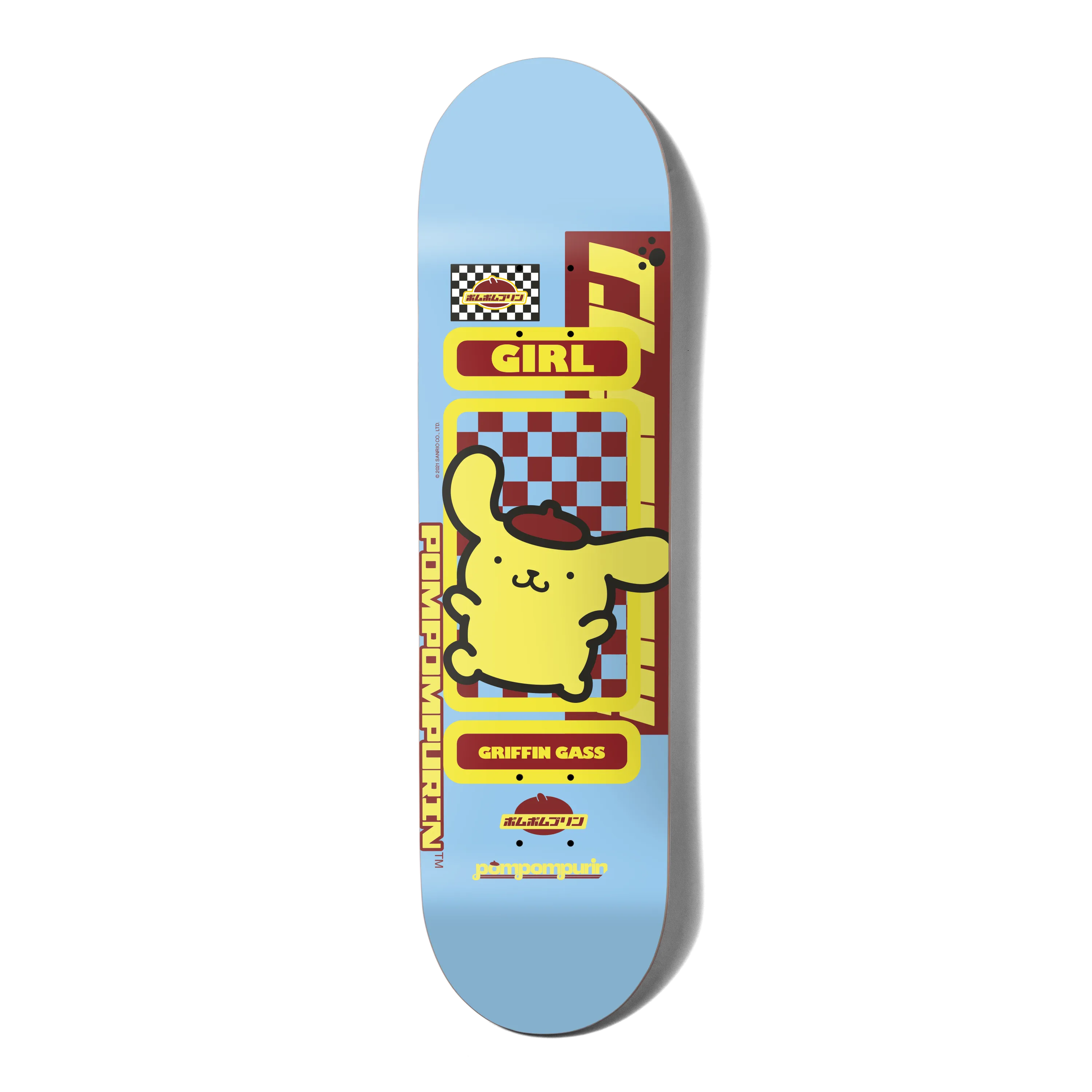Girl Deck Hello Kitty Sanrio Tokyo Speed Griffin Gass 8.5"