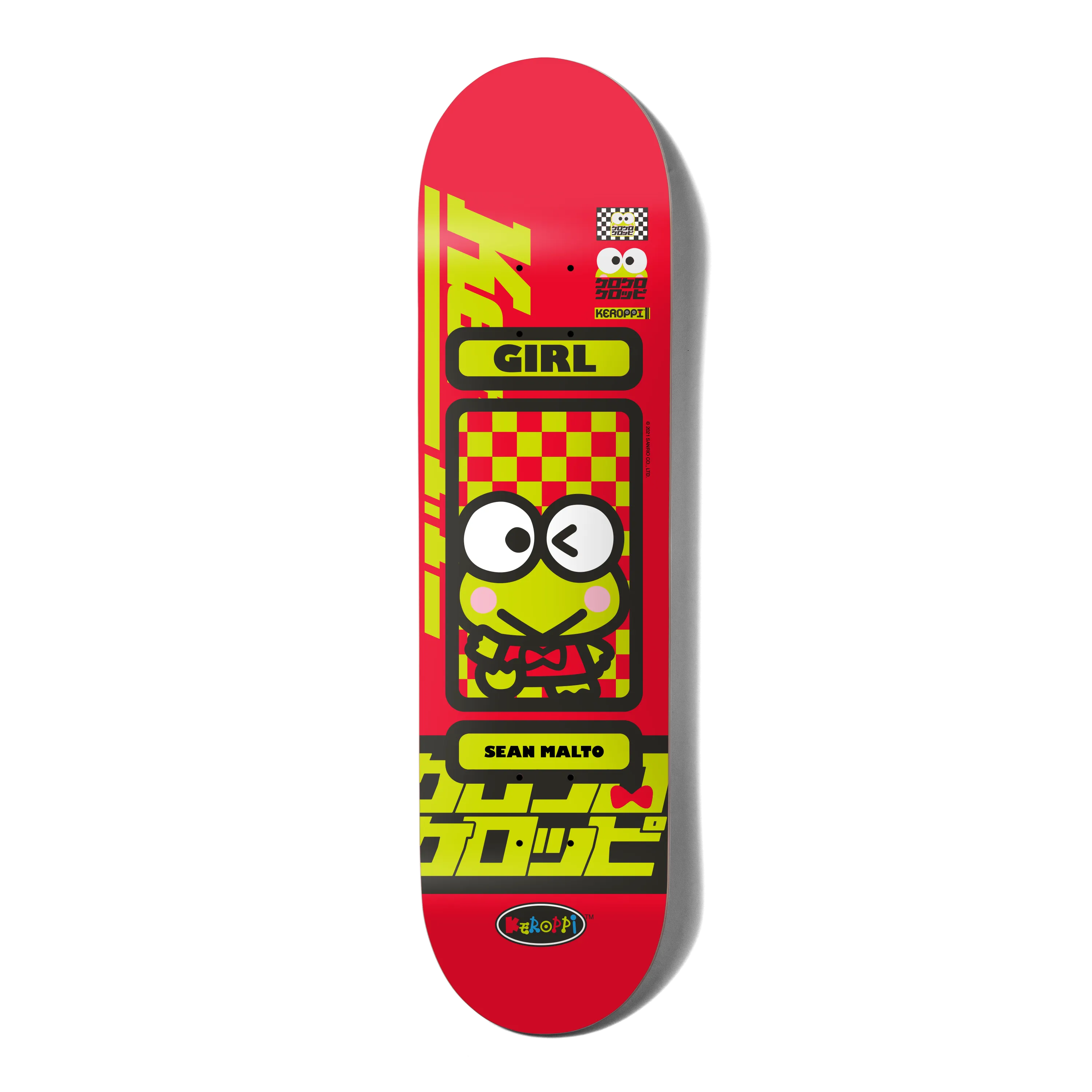 Girl Deck Hello Kitty Sanrio Tokyo Speed Sean Malto 8.25"
