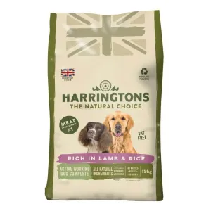 Harringtons Active Worker Lamb & Rice Dog Food 15kg
