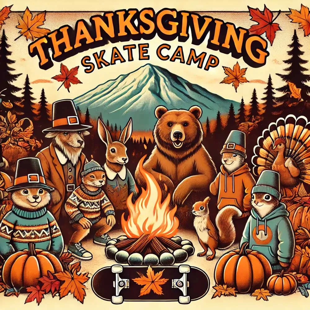 Instructional Thanksgiving Break Skateboarding Day Camp November 25th and 26th 2024!