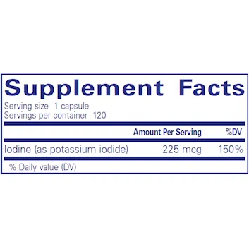 Iodine (potassium Iodide) 225 mcg
