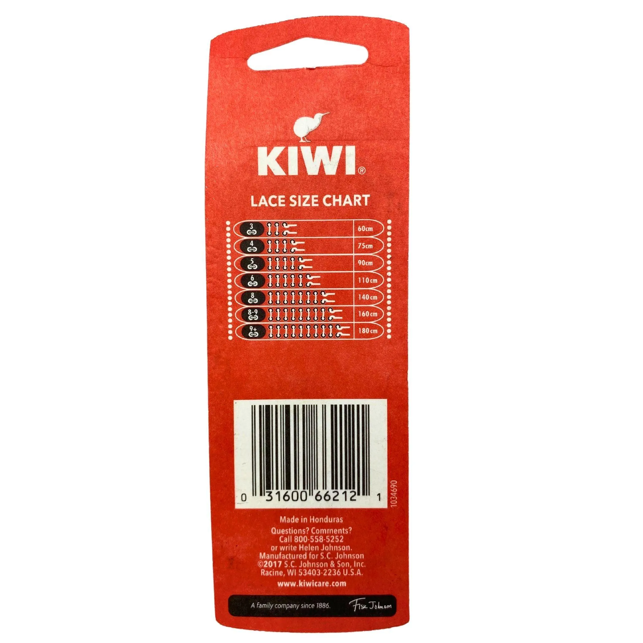 Kiwi Outdoor Laces "Round Brown" One Pair 60IN/152CM (90 Pcs Lot)