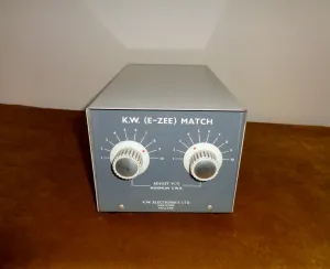 KW E-ZEE Match KW Electronics Antenna Tuning Unit Balanced ATU