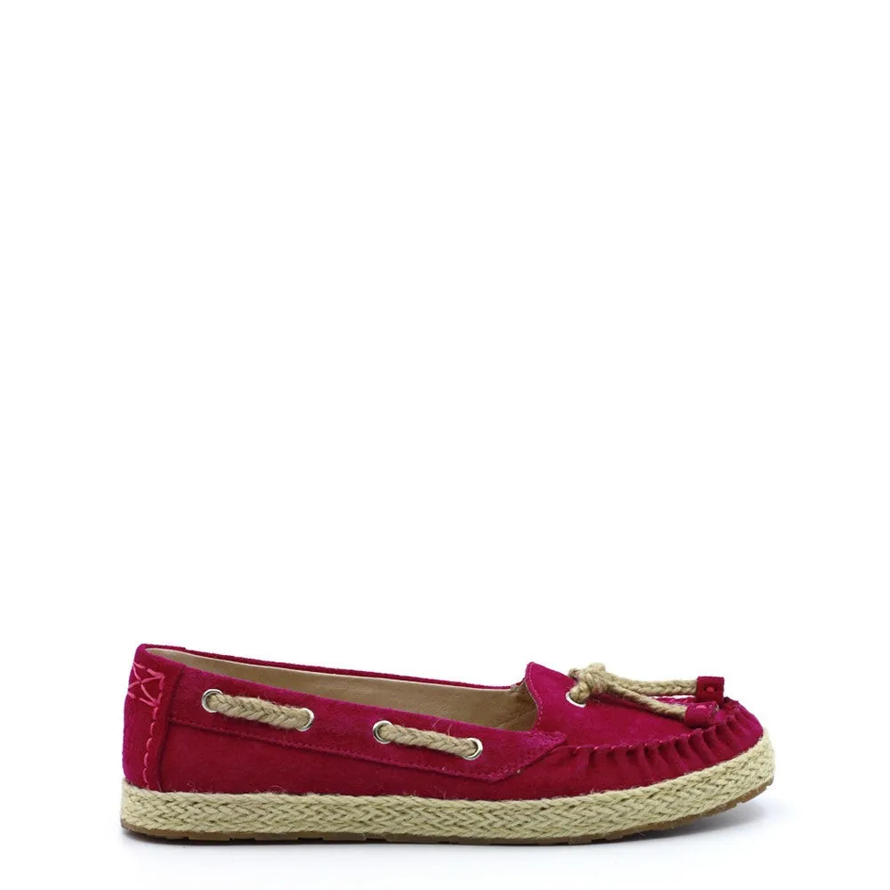 Lexy Deck Shoes - Peach