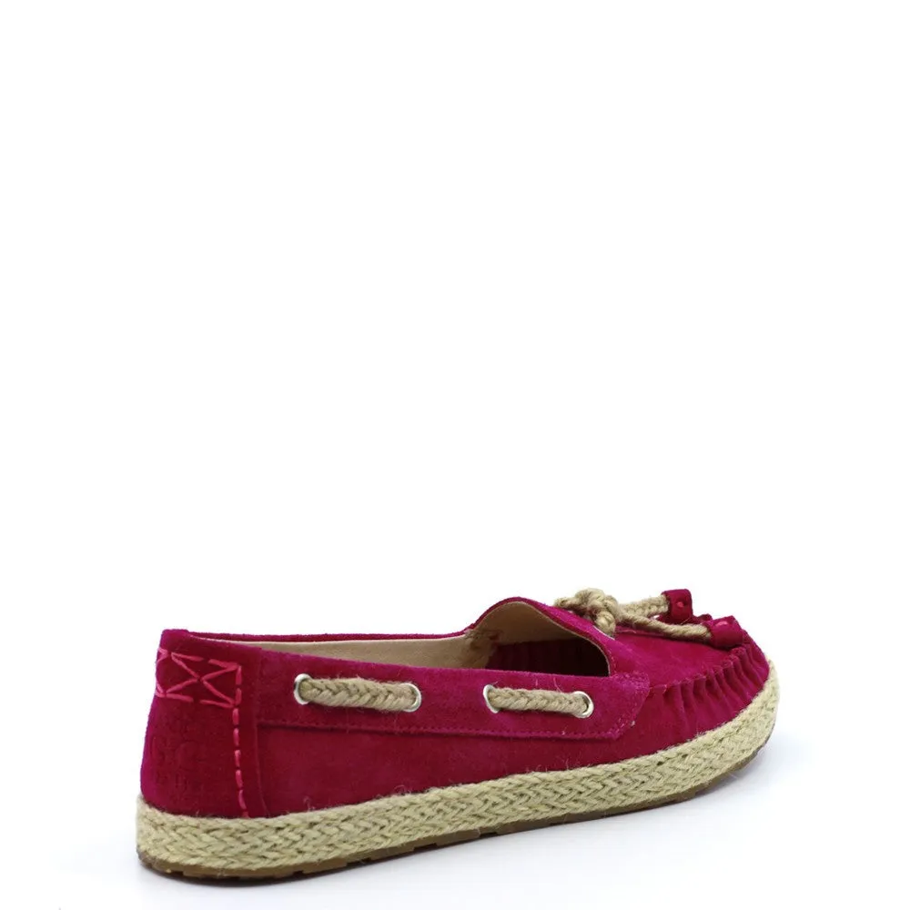 Lexy Deck Shoes - Peach