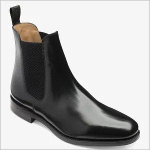 Loake 290 Black Leather Boot--