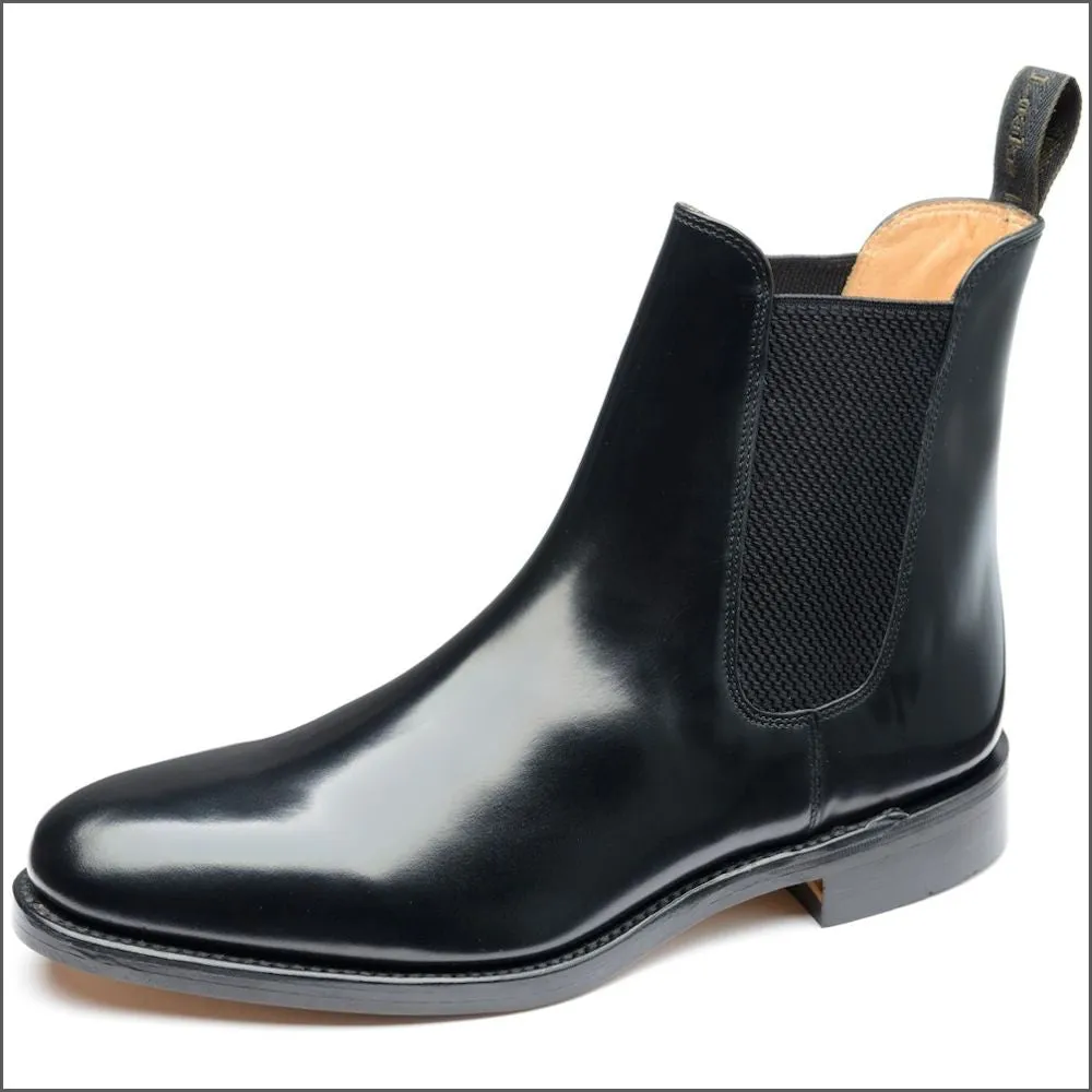 Loake 290 Black Leather Boot--