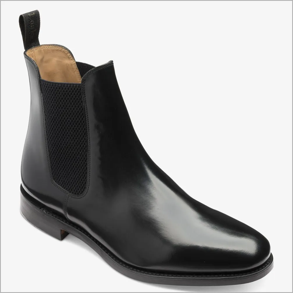Loake 290 Black Leather Boot--