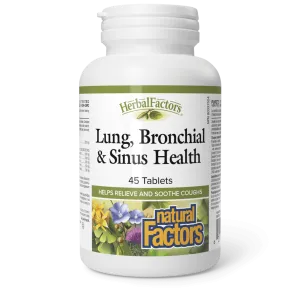 Lung, Bronchial & Sinus Health, HerbalFactors