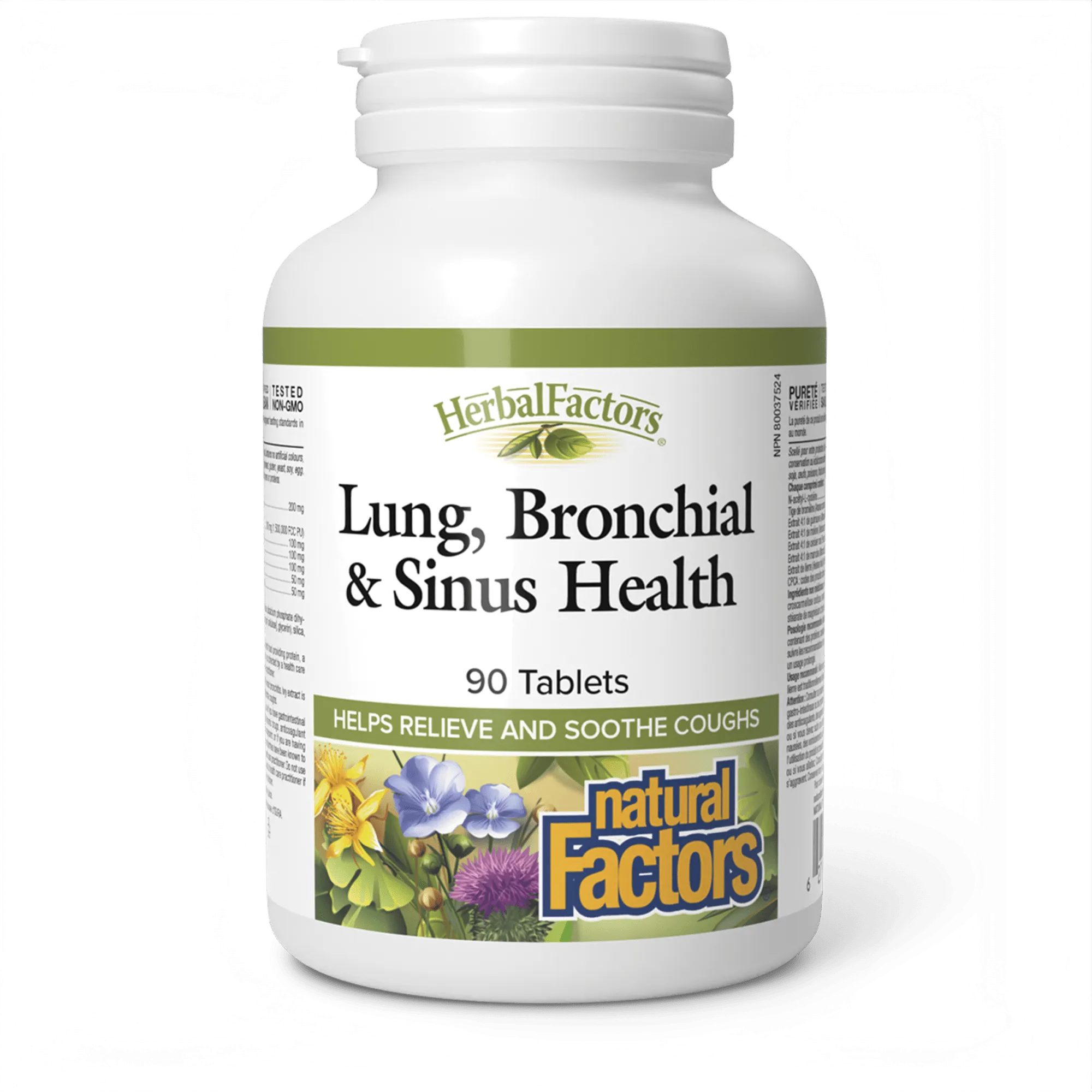 Lung, Bronchial & Sinus Health, HerbalFactors