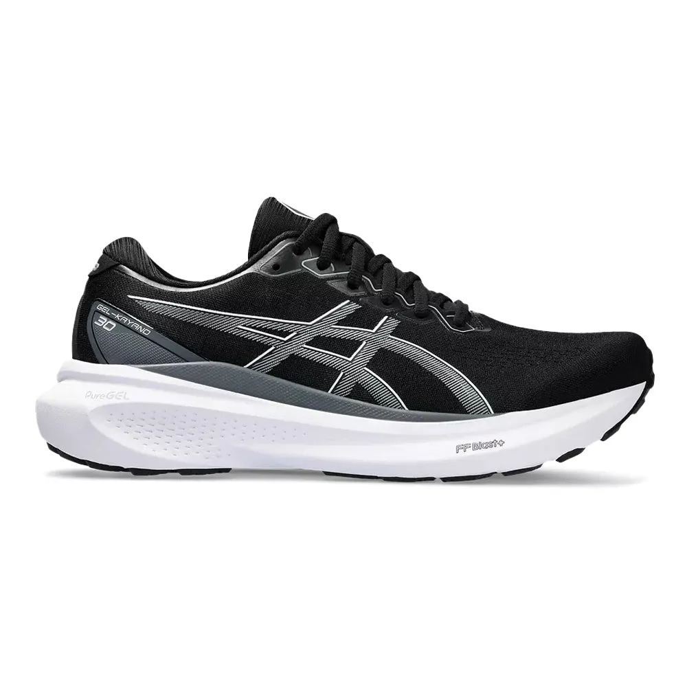 Men's Asics Gel-Kayano 30, Black/Sheet Rock, 8.5 4E Extra Wide
